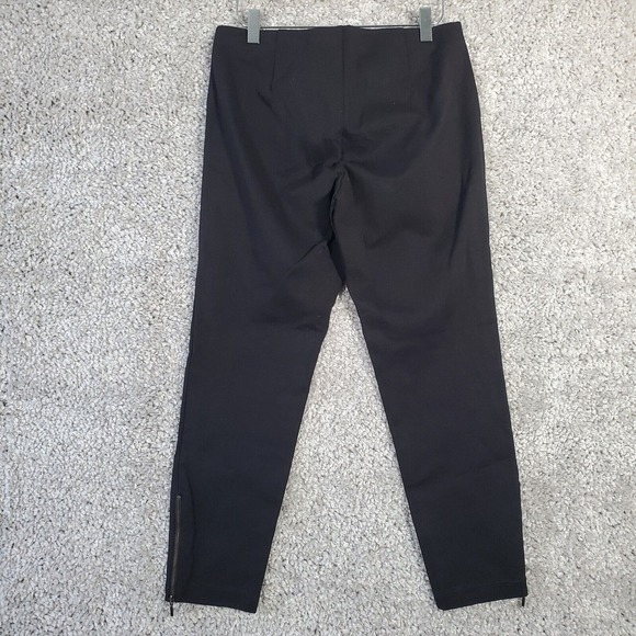 Eileen Fisher Womens Pants Size Small Petite Black Ankle Stretch Minimalist - Picture 4 of 13